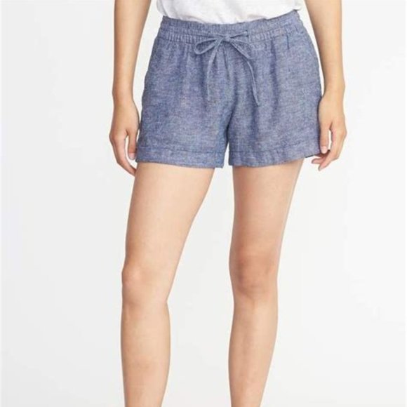 Old Navy Medium Linen Shorts - Picture 1 of 2